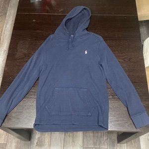 Polo Ralph Lauren Waffle-Knit Hoodie Size L
